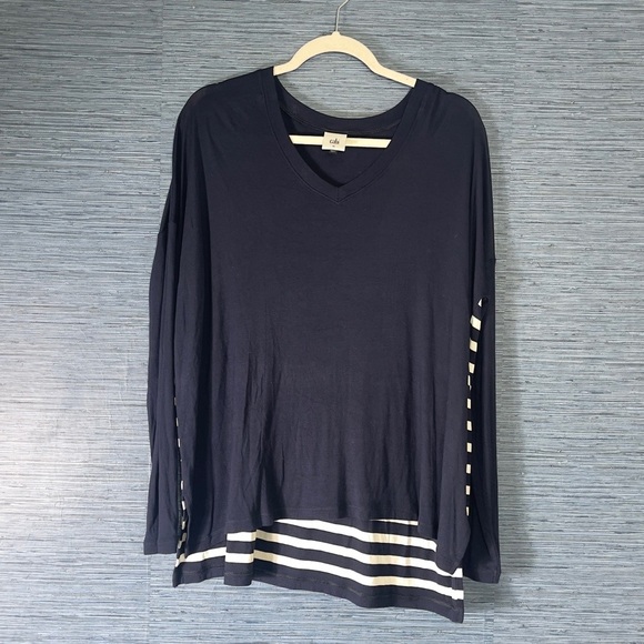 CAbi Tops - Cabi 5742 Lighthouse Long Sleeve Top - Size M